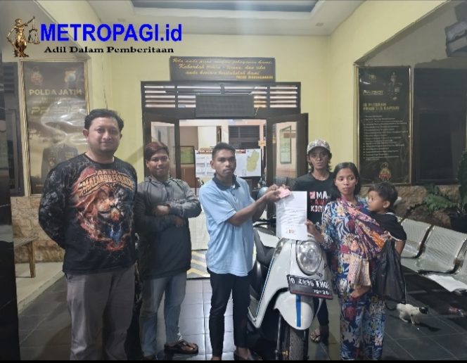 
 Perkara Kesalahpahaman Penggadaian Satu Unit Motor, Terlapor dan Pelapor, Sepakat Damai di Mapolsek Kedungkandang