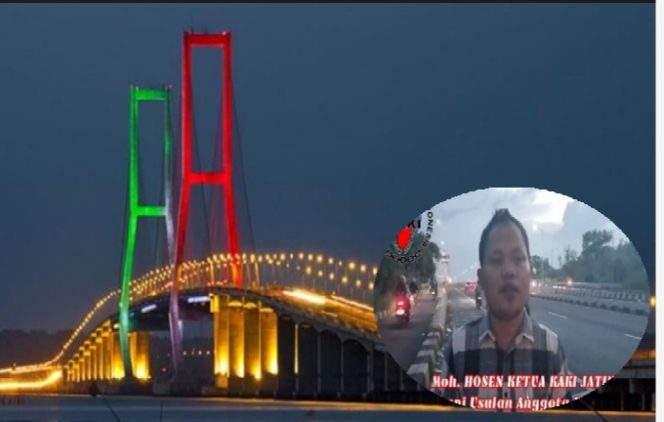 
 Ada Usulan Dari Anggota DPRD Jatim Jembatan Suramadu Berbayar, KAKI Tolak Keras