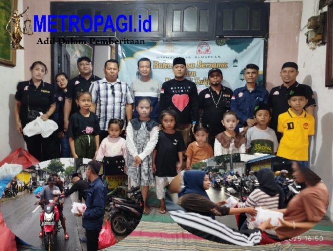 
 Media Suara Rakyat Indonesia Gelar Bukber dan Berbagi Takjil Serta Berikan Santunan Kepada Anak Yatim Piatu