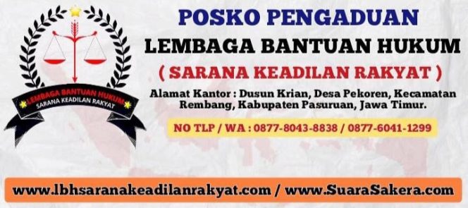 
 Konsultasi Hukum Gratis, LBH Sarana Keadilan Rakyat Resmi Dibentuk Untuk Masyarakat