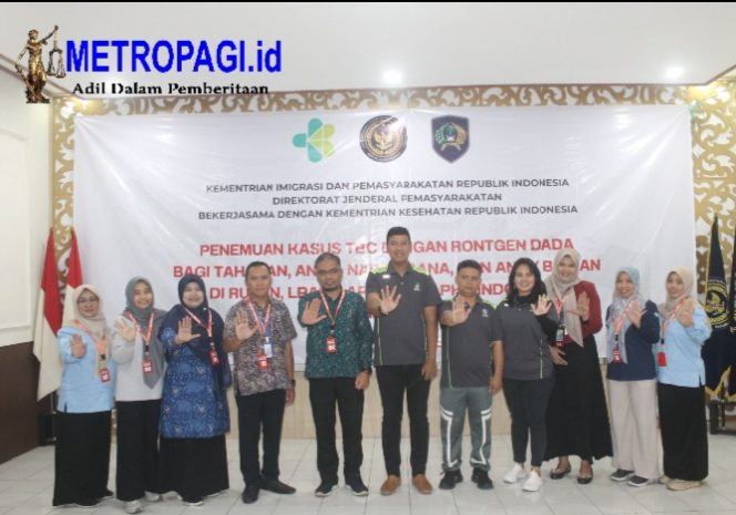 
 Program ACF X-Ray, Rutan Bangil Bentuk Tim Kolaborasi TBC-HIV untuk Warga Binaan