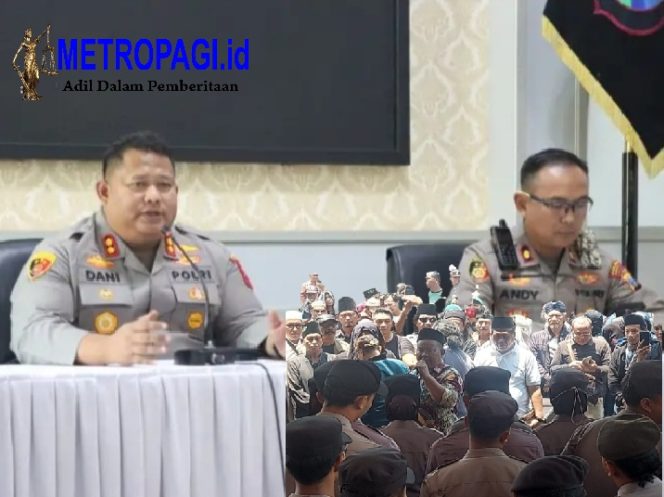 
 Fasilitasi Audensi Warga Winongan, Polres Pasuruan Tegaskan Komitmen Penegakkan Hukum dan Dialog
