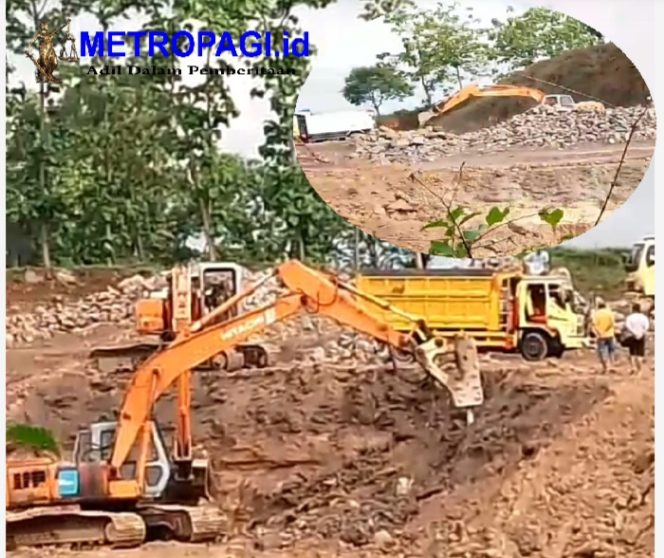 
 Dugaan Semakin Kuat, Tambang Galian C di Desa Brebek Nganjuk Tidak Mengantongi Izin, Masyarakat Minta APH Untuk Segera Hentikan