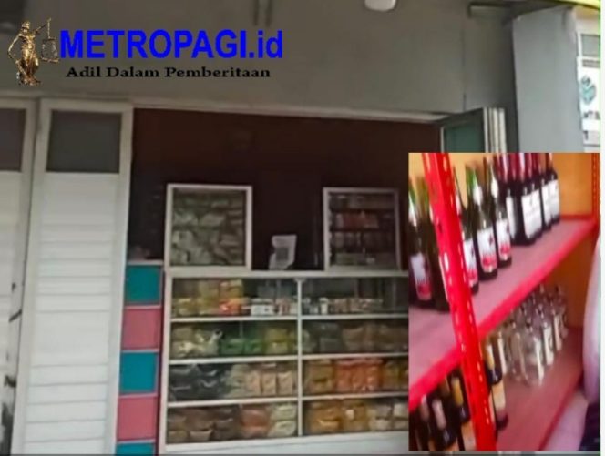 
 Diduga Toko di Jalan Raya Pakis Dompo Kabupaten Malang Bebas Memperjual Belikan Miras Berbagai Merk Tanpa Izin