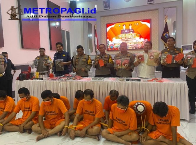 
 Polres Pasuruan Rilis Capaian Kinerja Tahun 2025, Data Laka Lantas Naik, Hingga Ungkap Kasus Pembunuhan