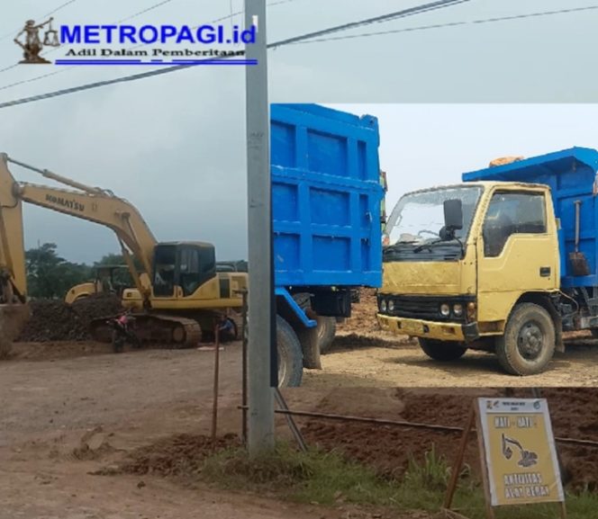 
 Diduga Proyek Tanah Uruk Sekolah Rakyat di Desa Lajuk, Kec. Gondang Wetan Banyak Menggunakan Truk-truk Pengangkut Tidak Taat Pajak
