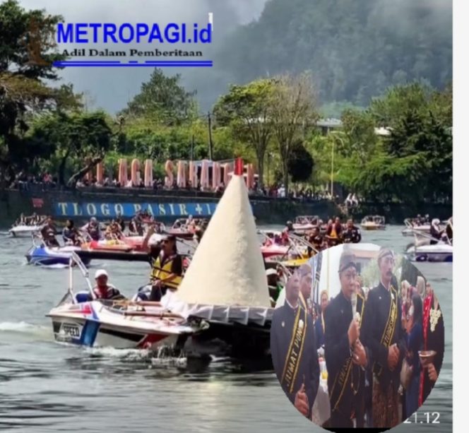 
 LARUNG TUMPENG PENUH MAKNA, LABUHAN SARANGAN 2026 TEGUHKAN MAGETAN SEBAGAI PUSAT WISATA BUDAYA NASIONAL