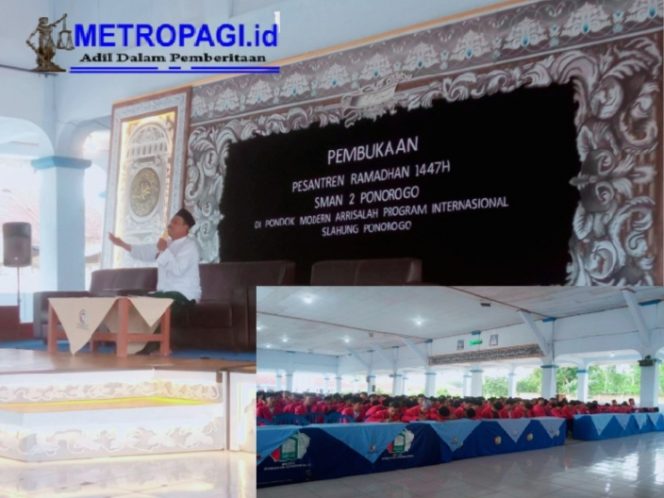 
 SMAN 2 Ponorogo Gandeng PM Arrisalah Gelar Pesantren Ramadhan 1447H, Dorong Peningkatan Karakter Religius Siswa