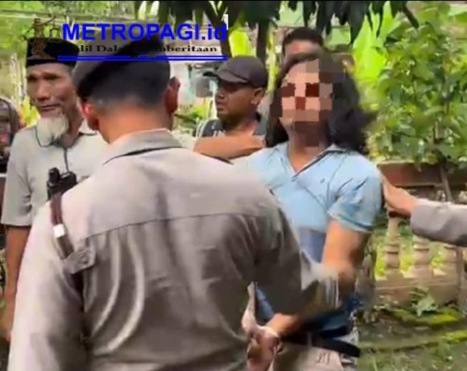 
 Polres Ngawi Amankan Pemuda Ngamuk Bawa Sajam