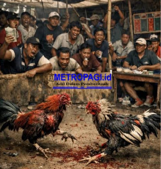 
 Ramadan Dicederai..!! 11 Titik Arena Sabung Ayam Diduga Bebas Beroperasi, Polres Tulungagung Diam