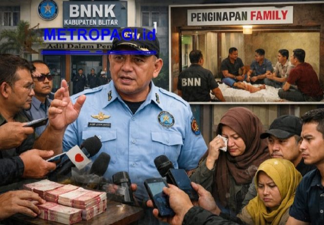 
 Keluarga Korban Pertanyakan Dugaan Pertemuan di Penginapan family Blitar Selorejo Terkait Bantahan Isu Pungli BNNK Kanigoro
