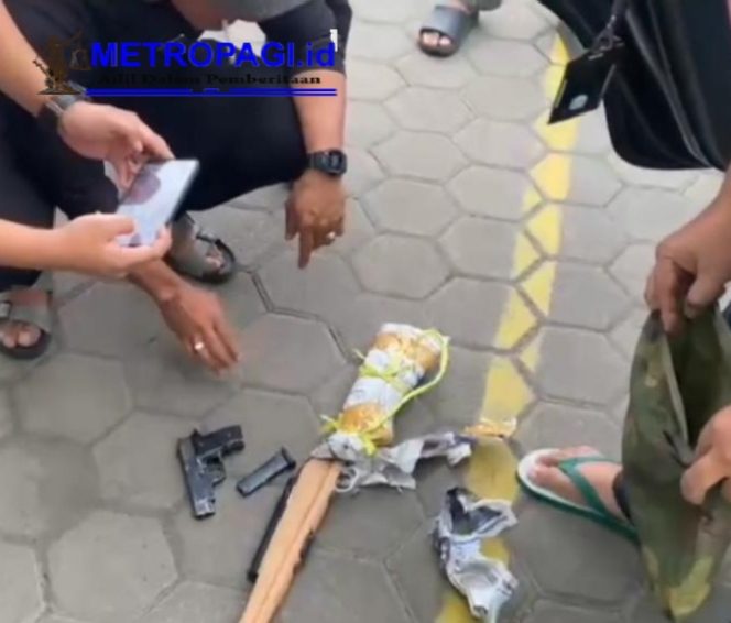 
 Resmob Bareskrim Tangkap Ki Bedil Penjual Senpi Ilegal 