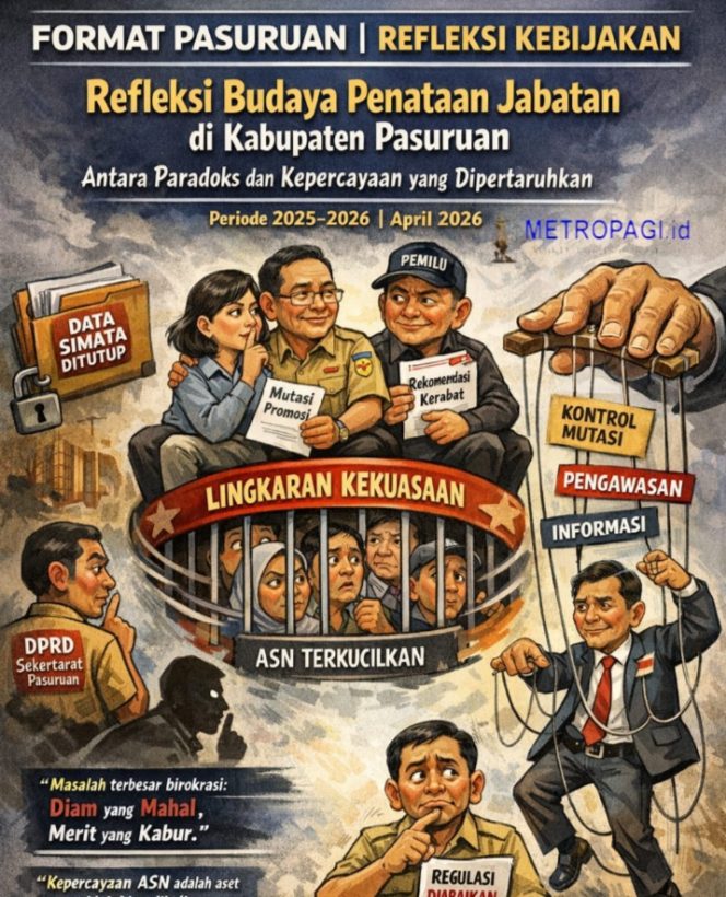 
 Refleksi Budaya Penataan Jabatan di Kabupaten Pasuruan, Antara Paradoks dan Kepercayaan yang Dipertaruhkan