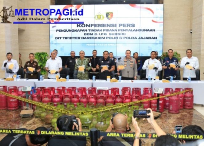 
 Mabes Polri Ungkap 330 Tersangka Penyalahgunaan BBM dan LPG Subsidi dalam 13 Hari
