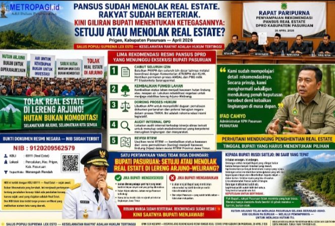
 Pansus Real Estate Menolak, Rakyat Sudah Berteriak, Kini Giliran Bupati Menentukan Ketegasannya