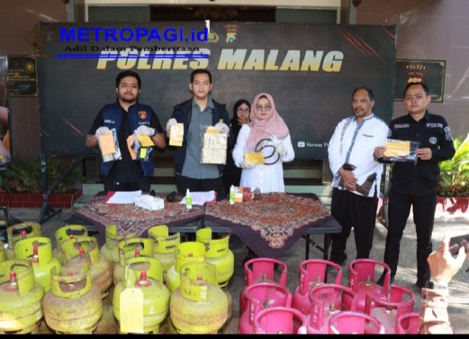 
 Sindikat Pengoplos LPG Bersubsidi di Kepanjen Digulung Polisi