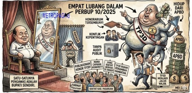 
 TP3D Lahir dalam 8 Hari, Hidup dari APBD Mati dari Pengawasan
