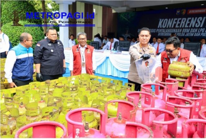 
 79 Tersangka Diamankan Polda Jatim, Kasus Penyalahgunaan BBM dan LPG Bersubsidi