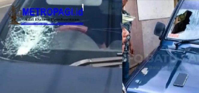
 Warga Lega, Polres Batu Tangkap Teror Pelaku Pelemparan Batu di Jalur Pujon