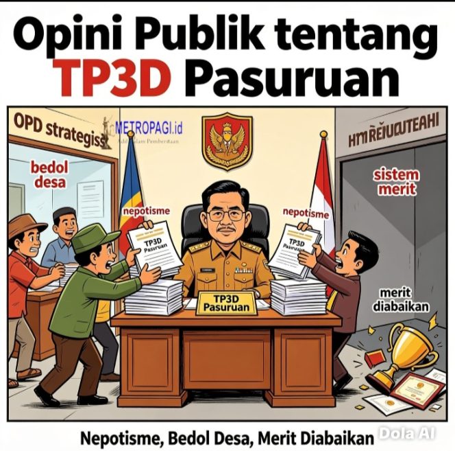 
 TP3D Pasuruan: Percepatan Pembangunan atau Percepatan Nepotisme? Ketika Kedekatan Mengalahkan Merit — Alarm Bahaya Bagi Elektabilitas Bupati