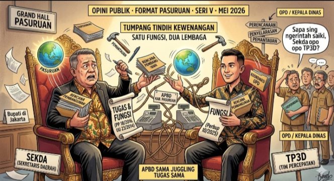 
 Ketika TP3D Ada, Sekda dan Kepala OPD Jadi Apa?