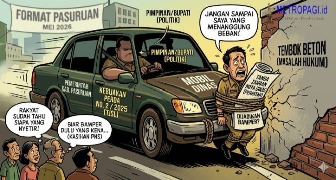 
 PNS Disuruh Tanda Tangan Nota Dinas: Kalau Ada Masalah, Biar Kena Duluan atau Dijadikan Bamper?