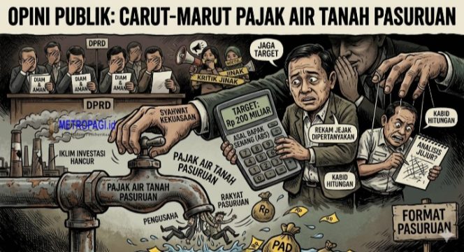 
 Dari Mana Awal Mula Carut-Marut Pajak Air Tanah Pasuruan?