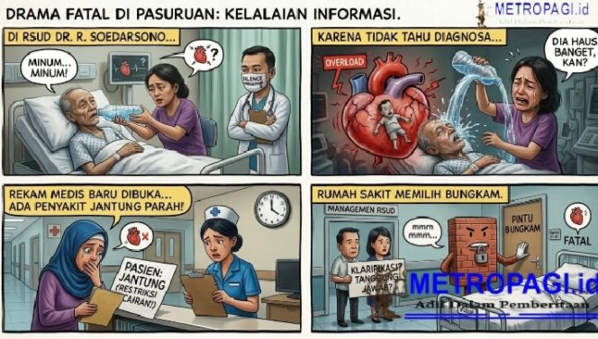 
 RSUD dr. R. Soedarsono Kota Pasuruan Kembali Disorot, Transparansi Informasi Medis Berujung Fatal