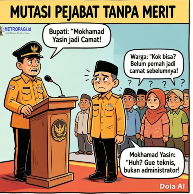 
 Sistem Merit, atau Sekadar Narasi? Ketika Mutasi Berpotensi Melemahkan Dua Instansi Sekaligus