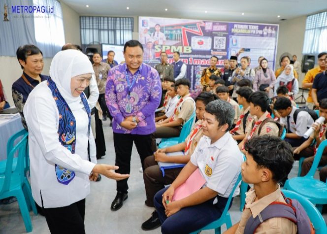 
 Gubernur Khofifah Ingatkan Peserta Lolos SPMB Jatim Segera Daftar Ulang, Jalur Pemenuhan Kuota Dibuka 29 Juni