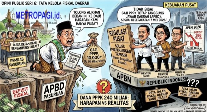 
 Menggantung Nasib PPPK: Antara Harapan Daerah dan Realitas Kebijakan Pusat
