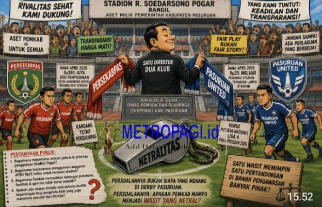 
 SATU DIREKTUR, DUA KLUB, SATU PEMERINTAH: MAMPUKAH PEMKAB MENJAGA NETRALITAS?
