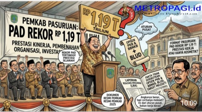 
 PAD Rekor Rp1,19 Triliun: Prestasi Kinerja atau Ada Faktor yang Disembunyikan?