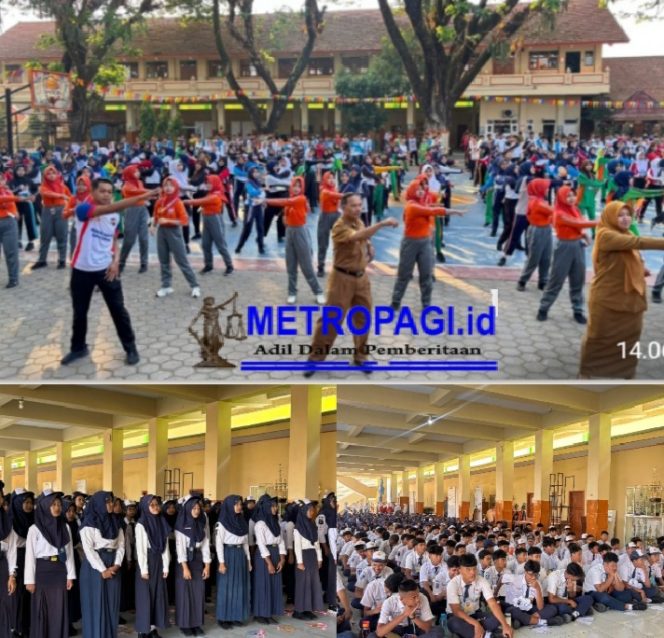 
 SMAN 2 Magetan Gelar Pertemuan Pagi Ceria, Padukan Pembinaan Karakter dan Pemeriksaan Kebugaran Siswa