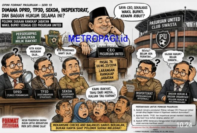 
 DIMANA DPRD, TP3D, SEKDA, INSPEKTORAT, DAN BAGIAN HUKUM SELAMA INI?