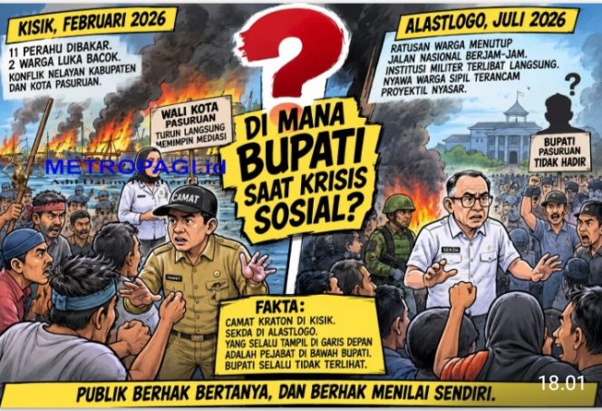 
 Camat Kraton di Kisik, Sekda di Alastlogo: Di Mana Bupati Saat Krisis Sosial?