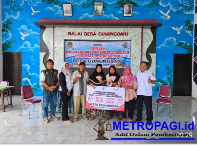
 Pemerintah Desa Gunungsari Salurkan BLT Dana Desa untuk 4 KPM