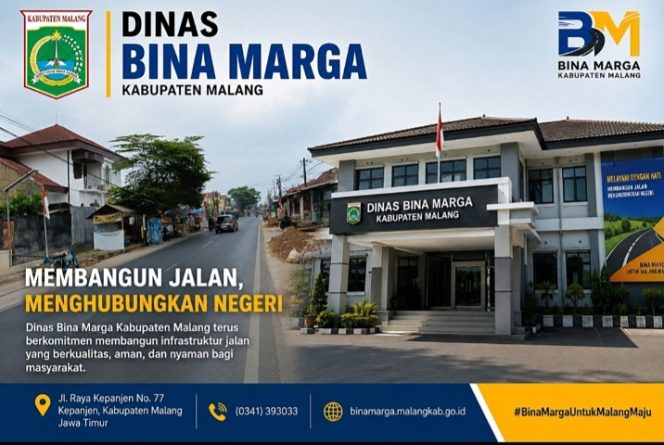 
 Pembangunan Irigasi Bina Marga Kabupaten Malang Dukung Kelancaran Pengguna Jalan Saat Musim Hujan