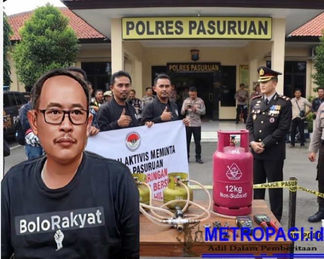 
 Sejumlah Aktivis Meminta Kapolres Pasuruan Usut Tuntas Jaringan Penyalahgunaan LPG Bersubsidi Dari Hulu ke Hilir