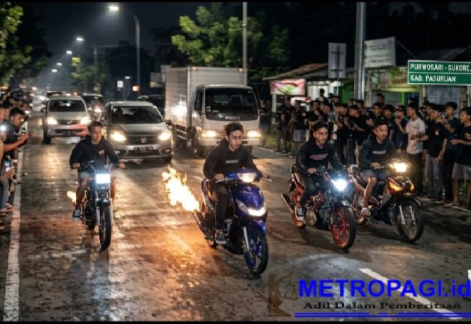 
 Aksi Balap Liar di Jalan Raya Purwosari Sengon Kian Meresahkan, Warga Desak Polisi Bertindak Tegas, Jangan Tunggu Ada Korban Jiwa